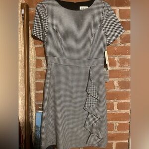 NWT Nordstrom houndstooth dress by Eliza J. Size 2.